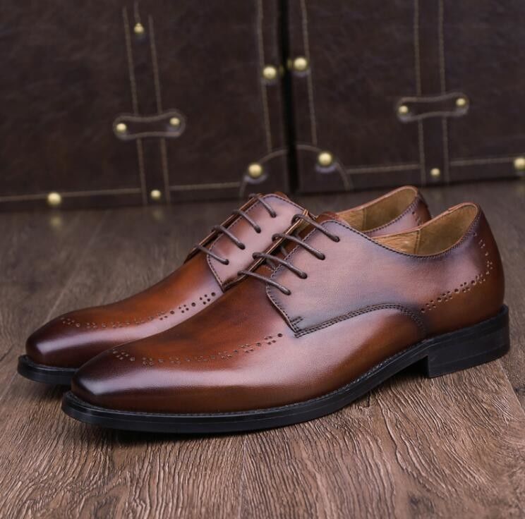 Ronde teen Mensen Lederen Loafers Schedel Stijl Oxford Slip On Flats Schoenen Voor Feest
