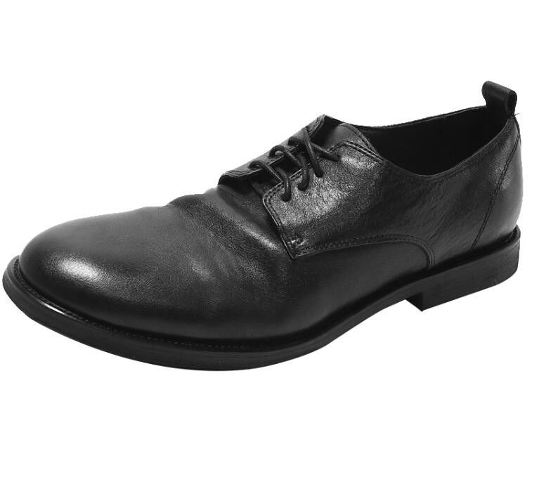 Luxe Mensen Business Mensen Casual Lederschoenen Zwart / Bruin EU maat 38 - 46