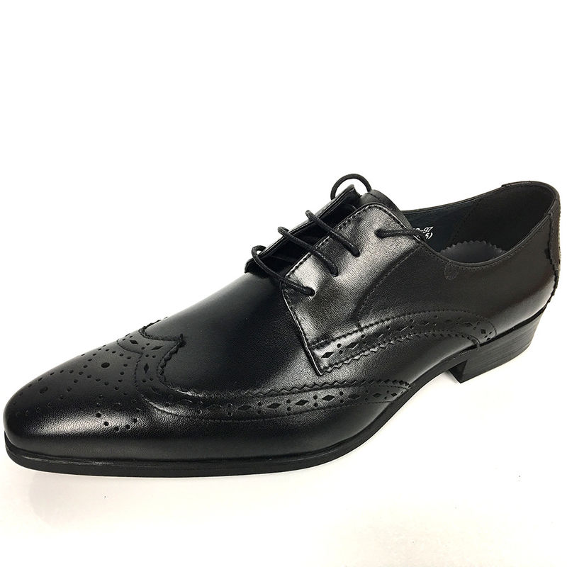 China Groothandel Oxfords Italiaans Design Mode Schoenen Fancy Men Oxford Dress Schoenen Bruiloftsrubber